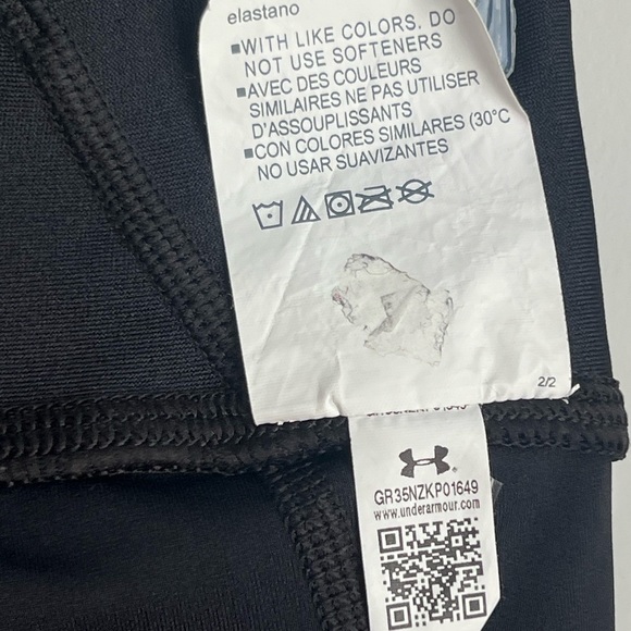 Under Armour HEATGEAR Compression Leggings w/ Cutout Details - Small - Picture 8 of 10